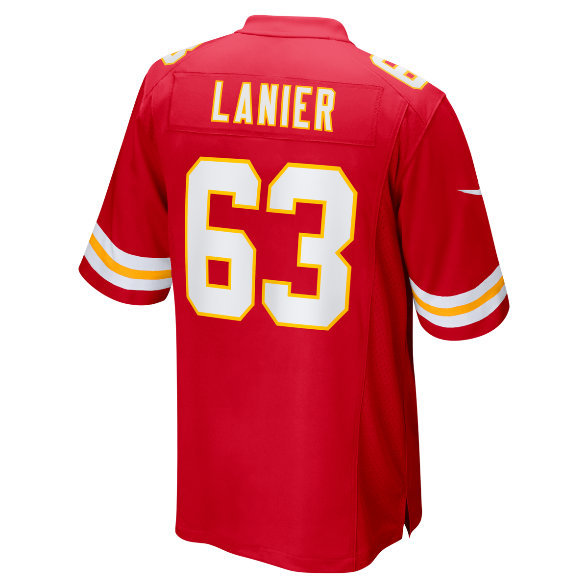 Kansas City Chiefs Willie Lanier Red Retired Player Jersey