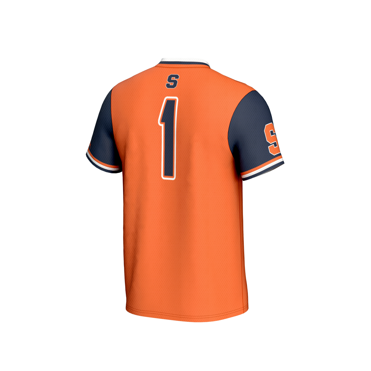#1 Syracuse Orange GameDay Greats Lightweight Collegiate Softball Fashion Jersey - Orange