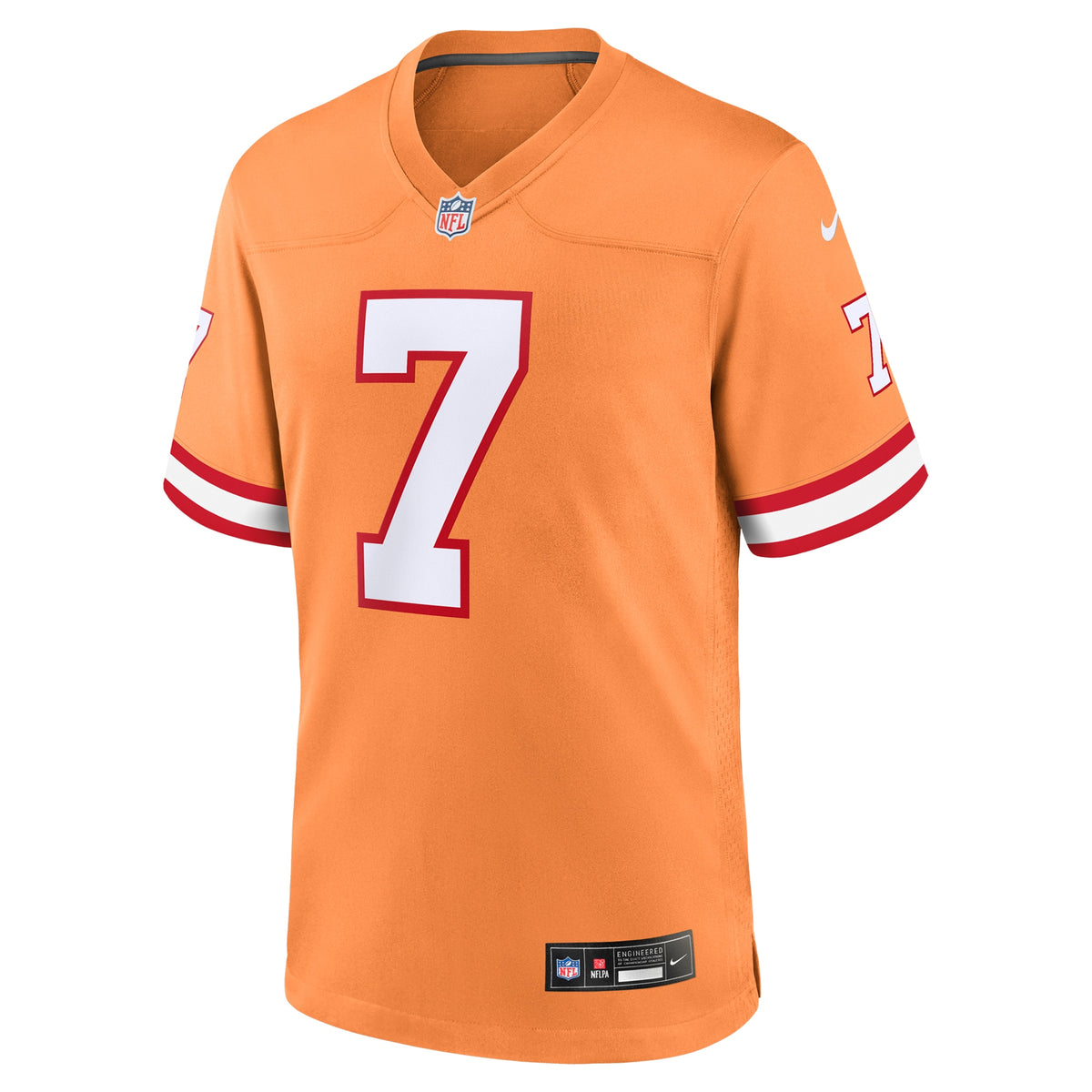 Tampa Bay Buccaneers Bucky Irving Orange Alternate Game Jersey