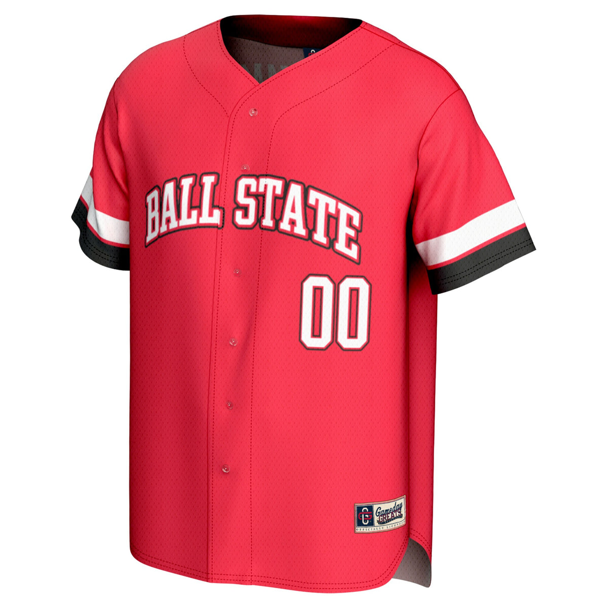 Ball State Cardinals GameDay Greats Baseball Fashion Jersey - Cardinal