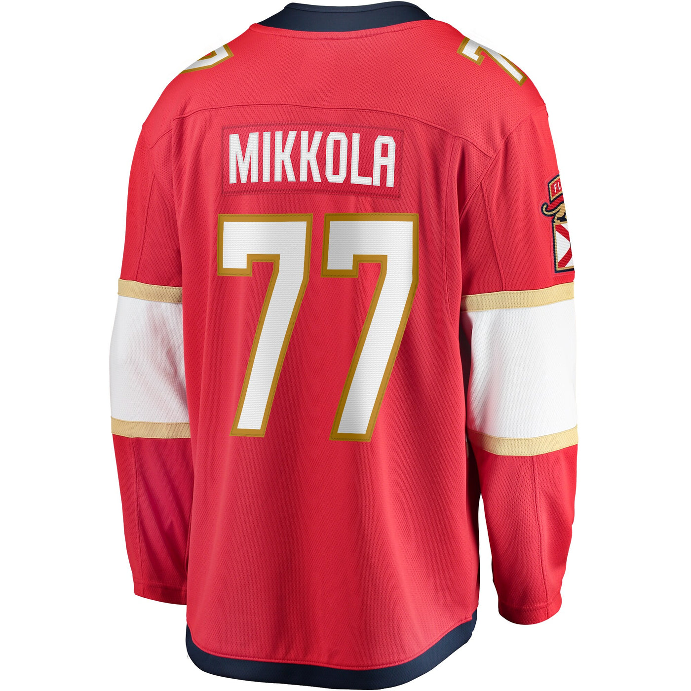 Florida Panthers Niko Mikkola Fanatics Red Premier Breakaway Player Jersey