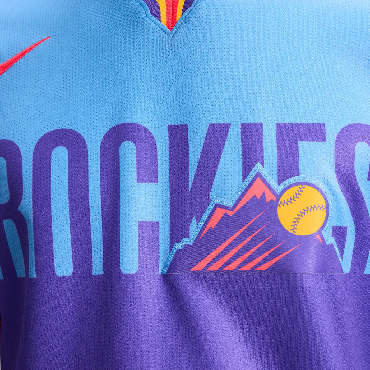 Colorado Rockies Nike Purple/Light Blue 2025 City Connect Limited Jersey