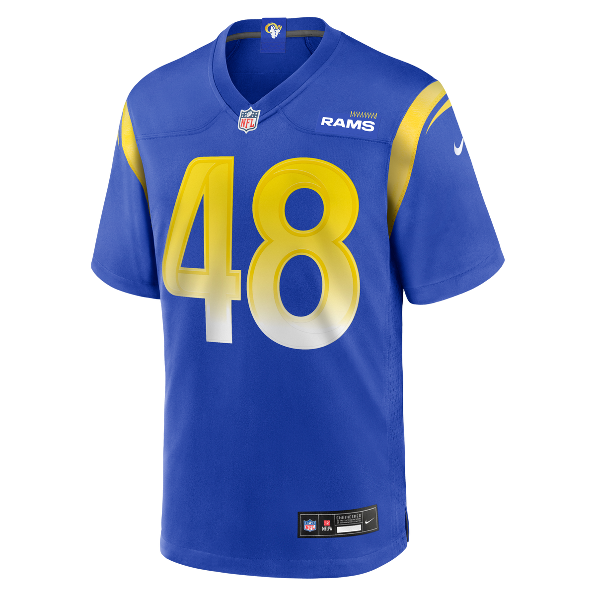 Los Angeles Rams Omar Speights Royal Game Jersey