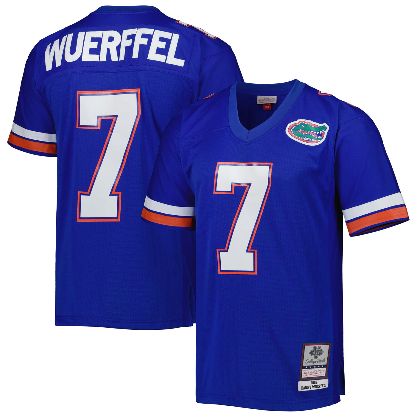 Mitchell & Ness Danny Wuerffel Royal Florida Gators 1996 Legacy Jersey