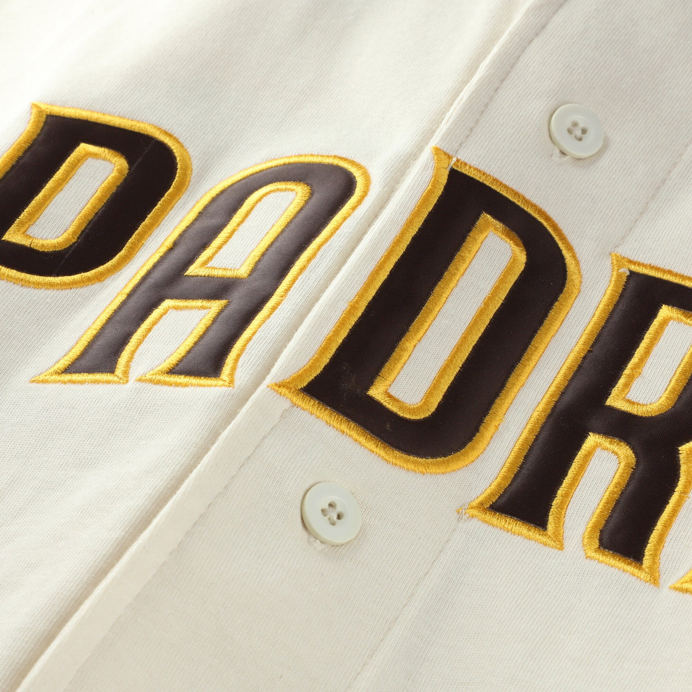 San Diego Padres Profile Cream/Brown Big & Tall Two-Color Fashion Jersey