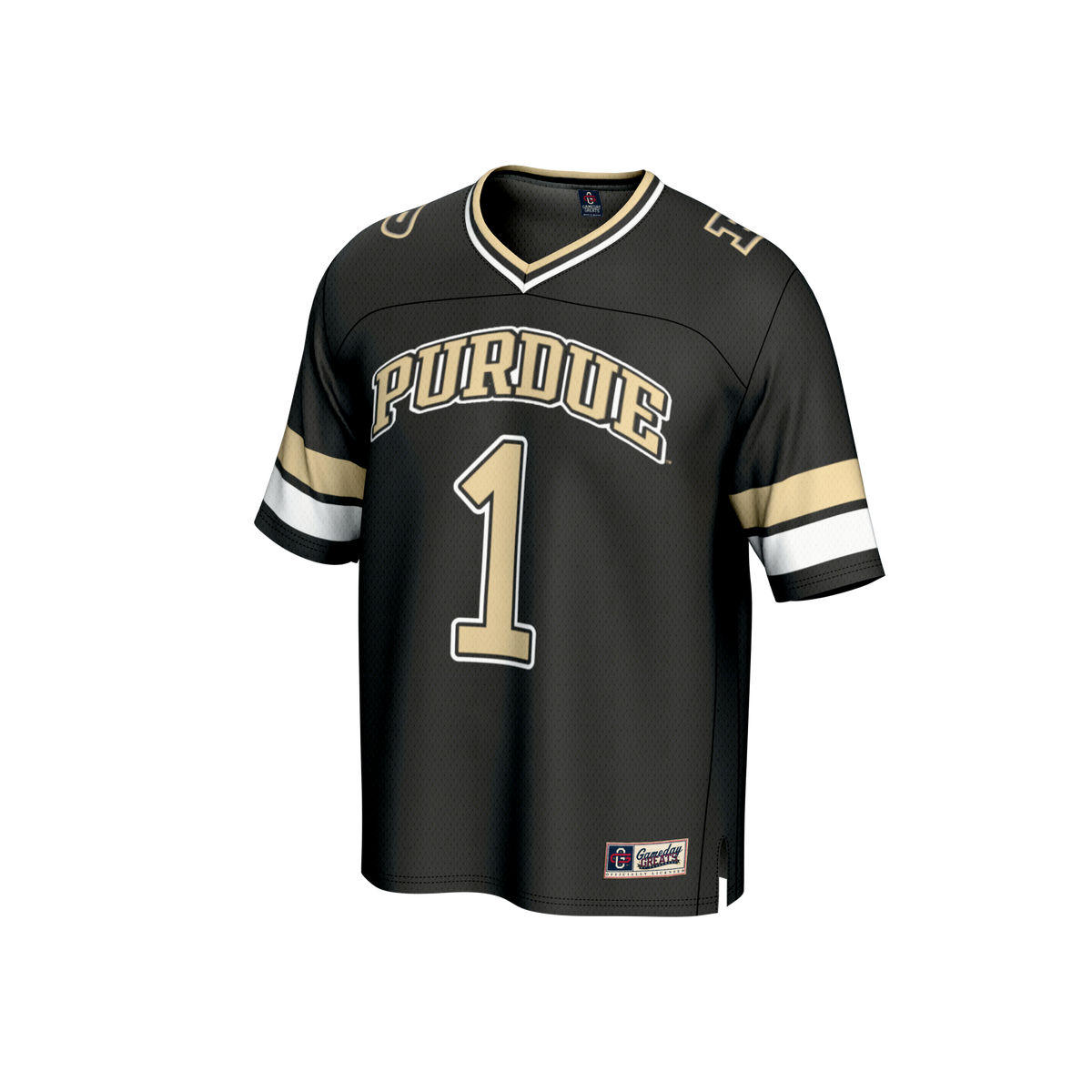 #1 Purdue Boilermakers GameDay Greats Collegiate Football Fashion Jersey - Black