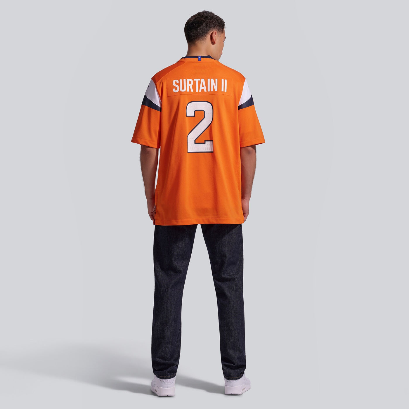 Denver Broncos Patrick Surtain II Nike Orange Team Game Jersey