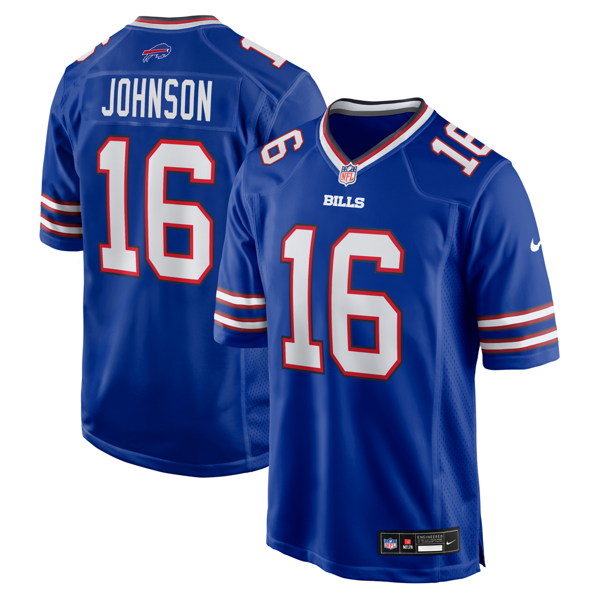 Buffalo Bills Xavier Johnson Royal Game Jersey