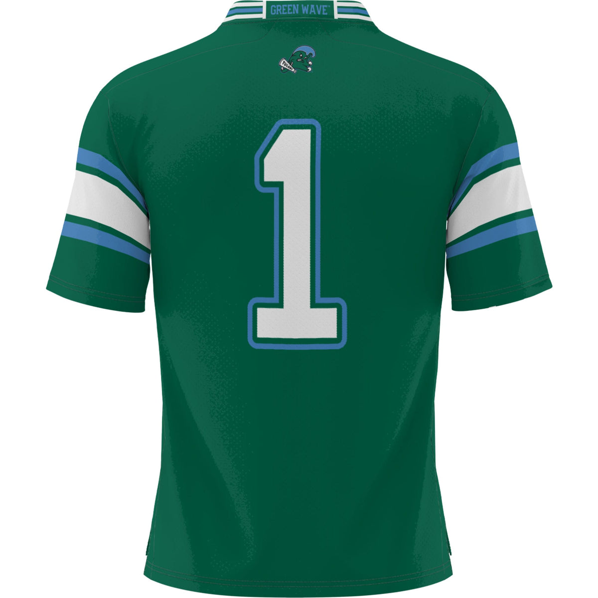 #1 Tulane Green Wave GameDay Greats Football Jersey - Green
