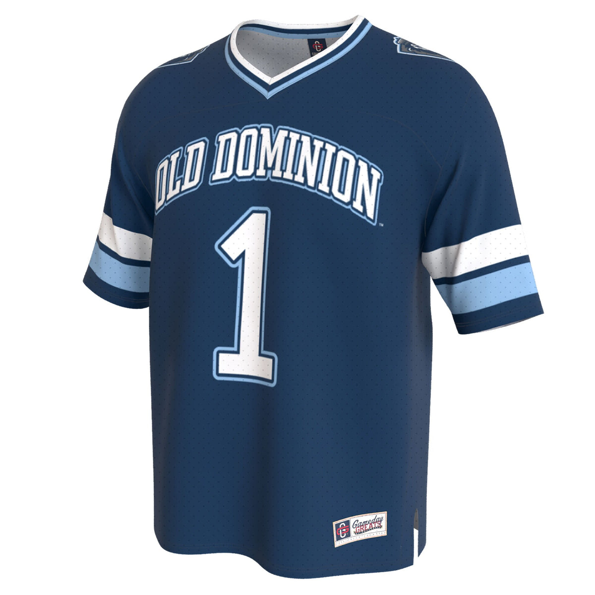 Old Dominion Monarchs GameDay Greats Lightweight Collegiate Football Fashion Jersey - Blue