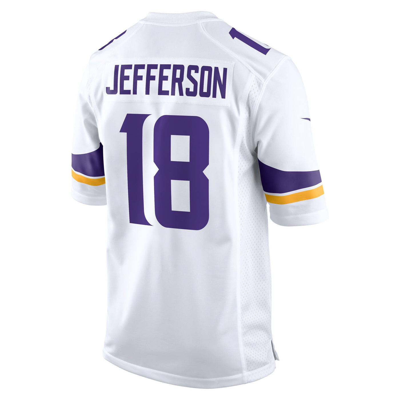 Minnesota Vikings Justin Jefferson Nike White Game Player Jersey