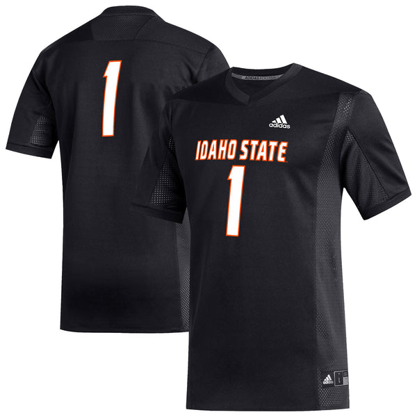 #1 Idaho State Bengals Replica Football Jersey - Black