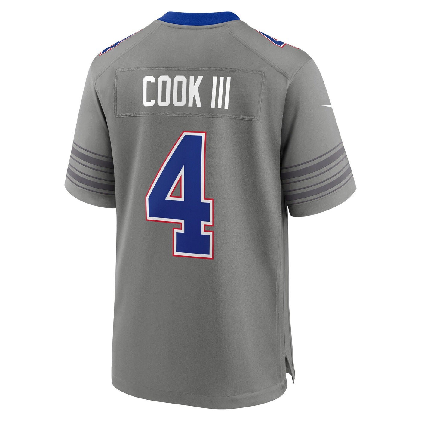 Buffalo Bills James Cook III Nike Gray Nickel City Game Jersey