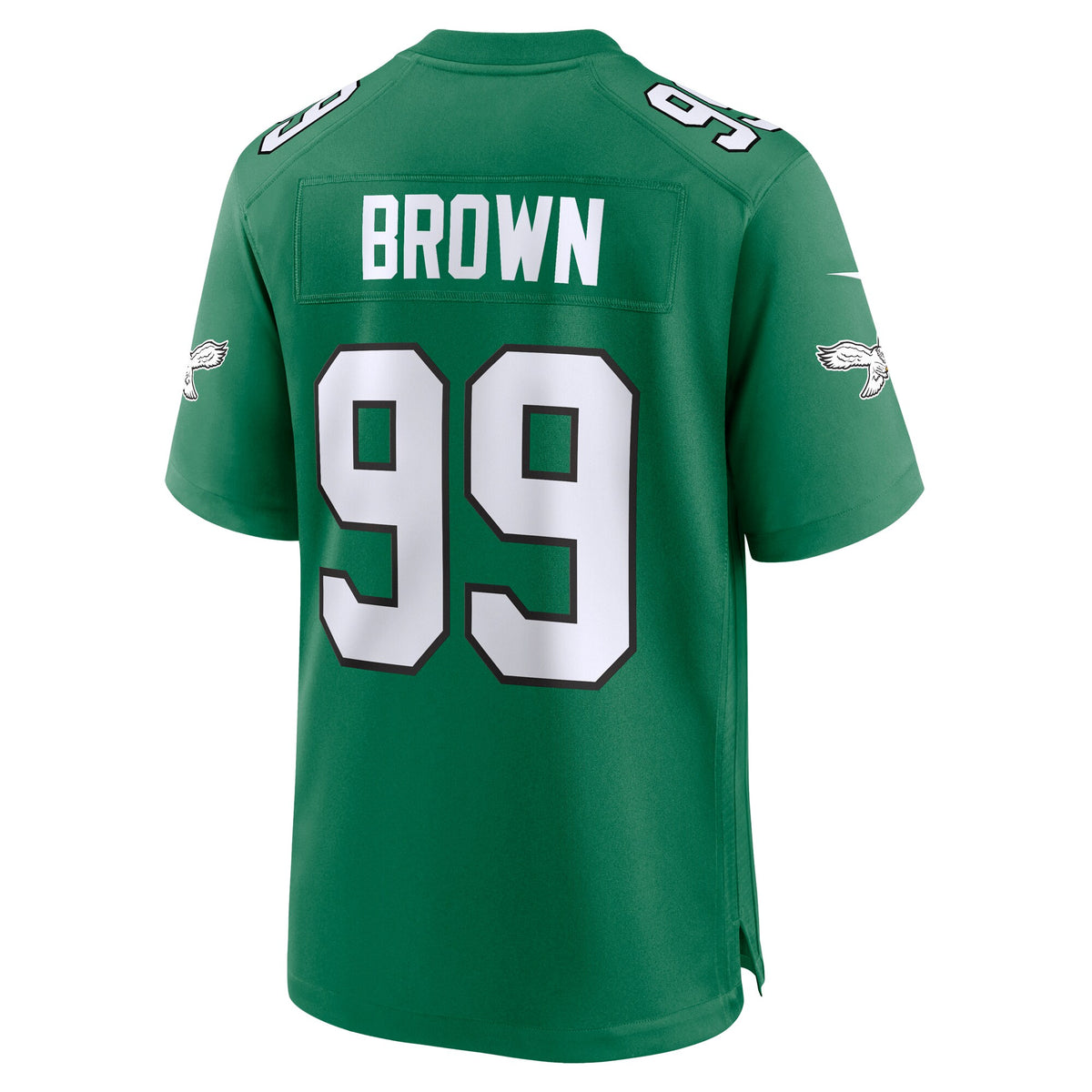 Philadelphia Eagles Jerome Brown Kelly Green Retired Player Alternate Game Jersey