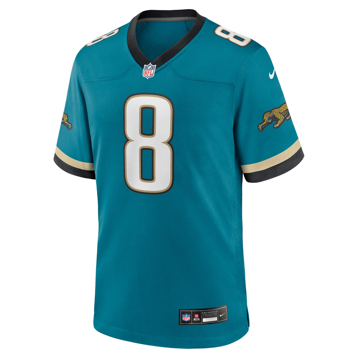 Jacksonville Jaguars Mark Brunell Teal Retired Player Alternate Game Jersey