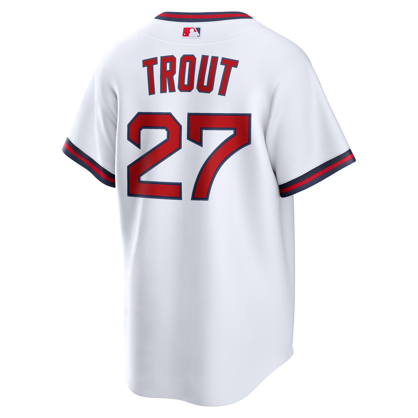 Los Angeles Angels Mike Trout Nike White Alternate Replica Jersey