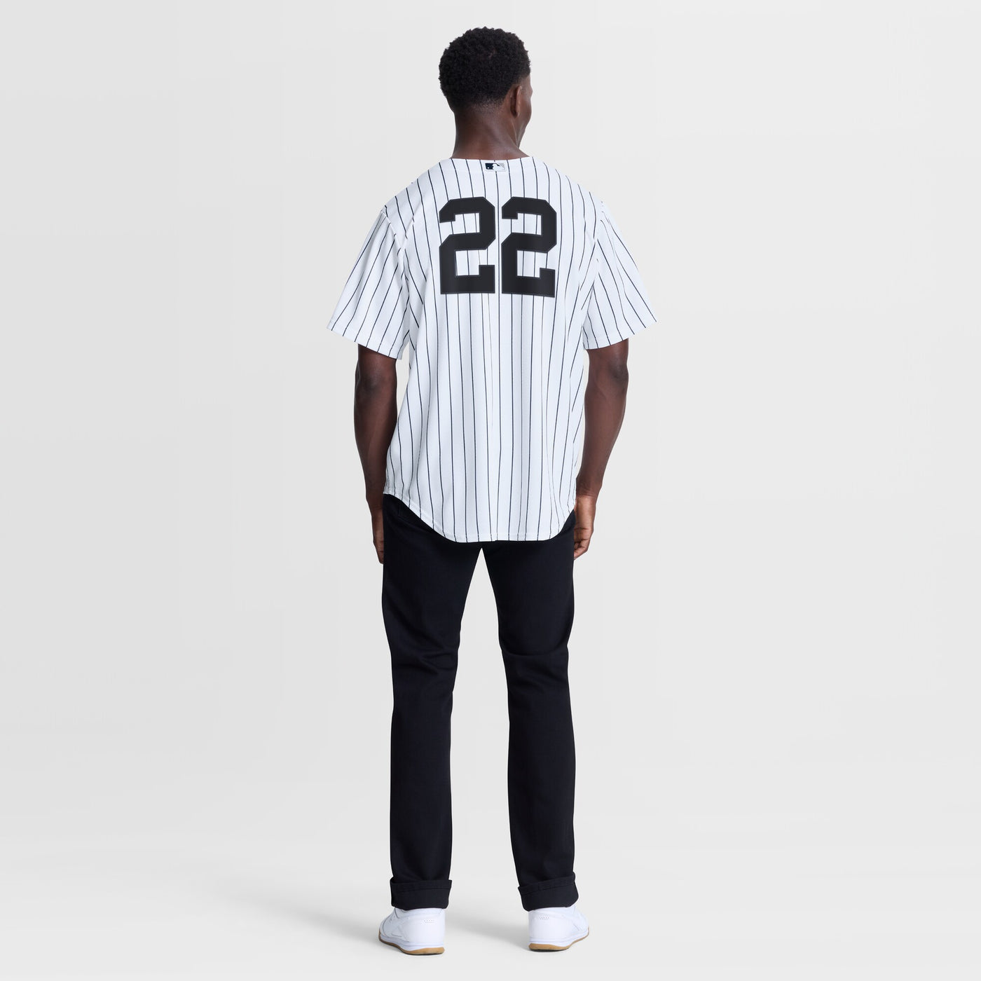 New York Yankees Ben Rice Nike White Home Replica Jersey