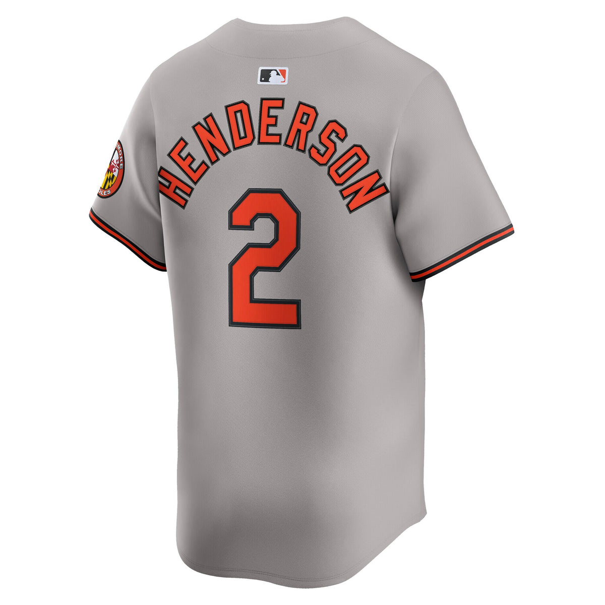 Baltimore Orioles Gunnar Henderson Gray Road Limited Player Jersey