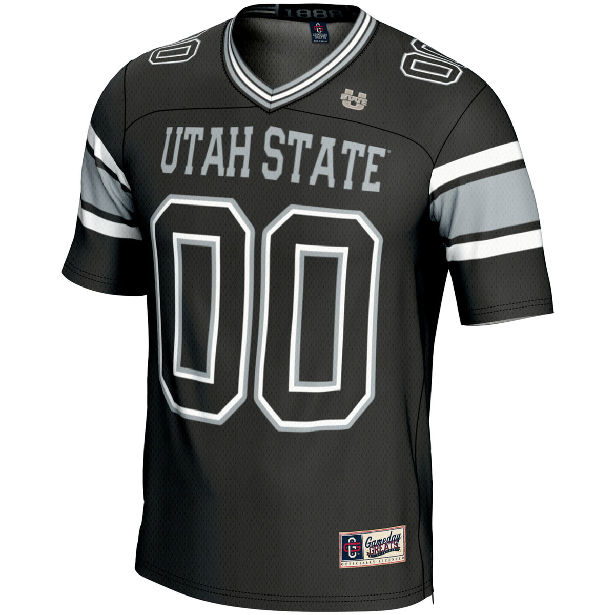 Utah State Aggies GameDay Greats NIL Pick-A-Player Football Jersey - Black