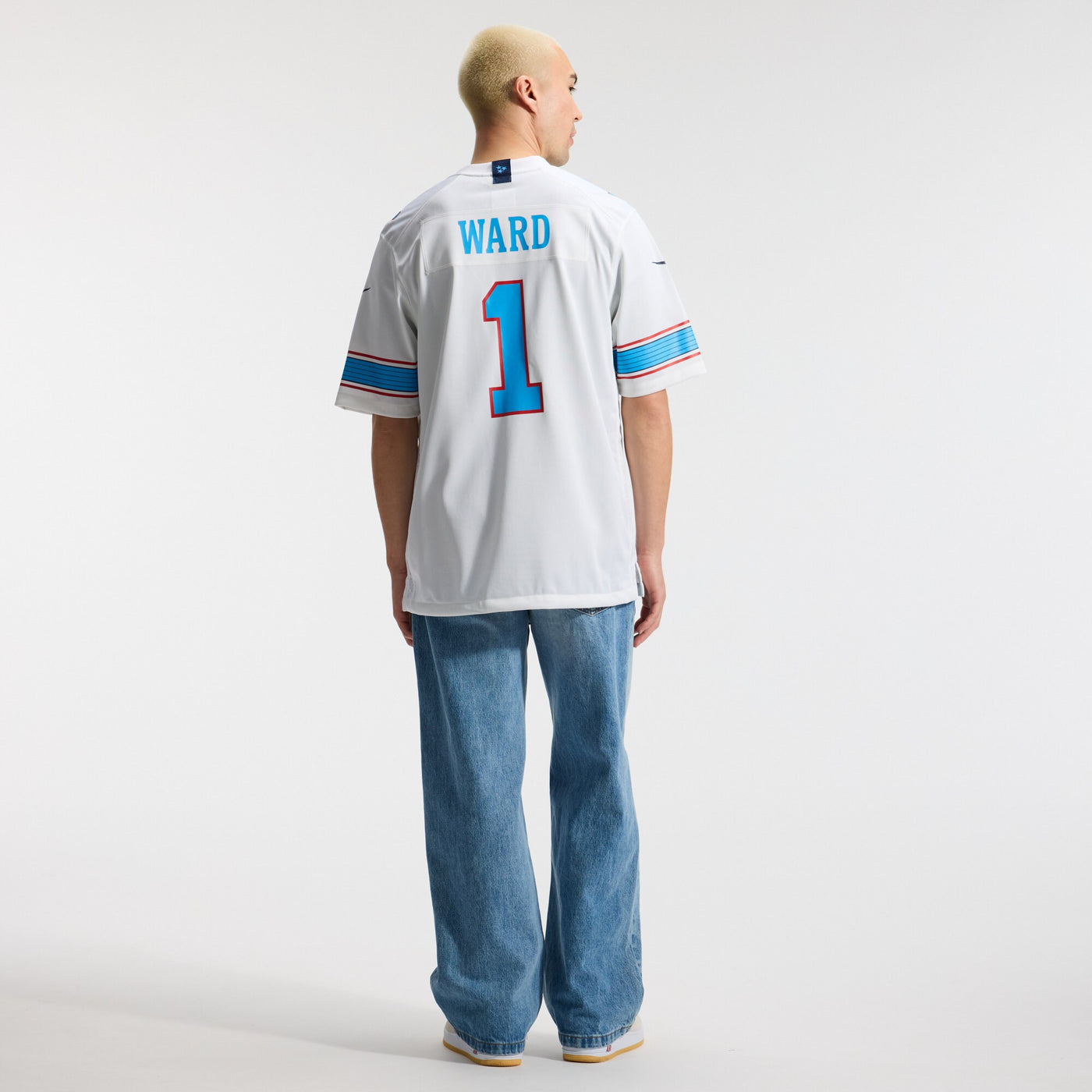 Tennessee Titans Cameron Ward Nike White Game Jersey
