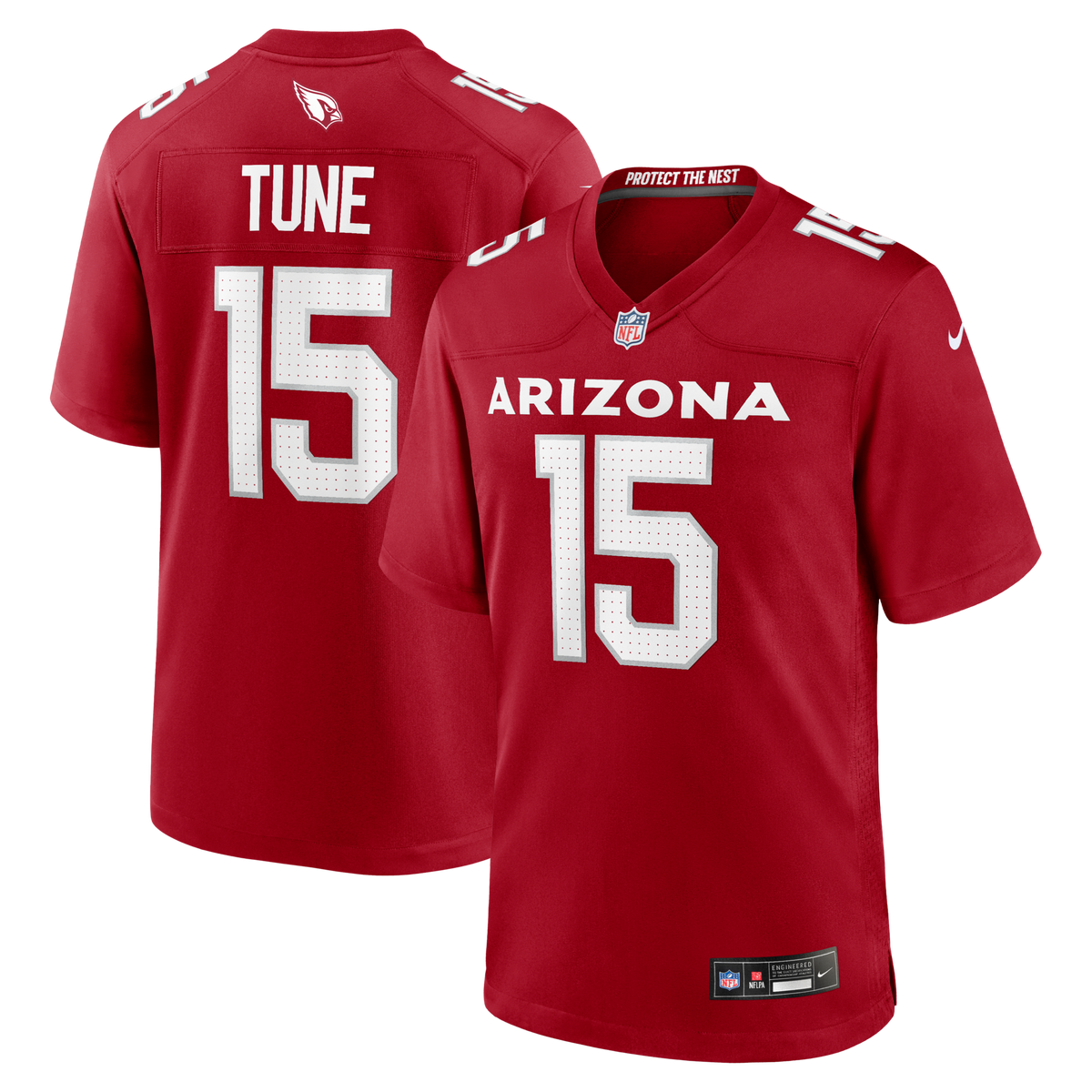 Arizona Cardinals Clayton Tune Cardinal Game Jersey