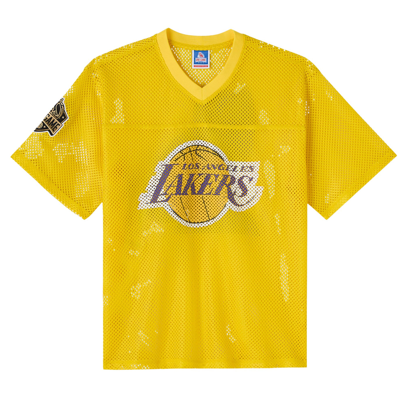 Los Angeles Lakers X OVO Mesh Football Jersey -