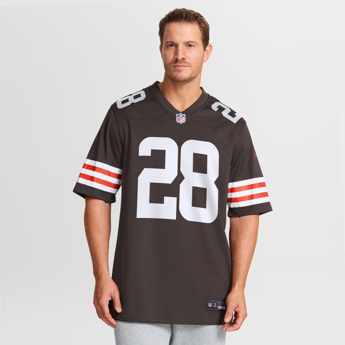 Cleveland Browns Tre Avery Brown Team Game Jersey