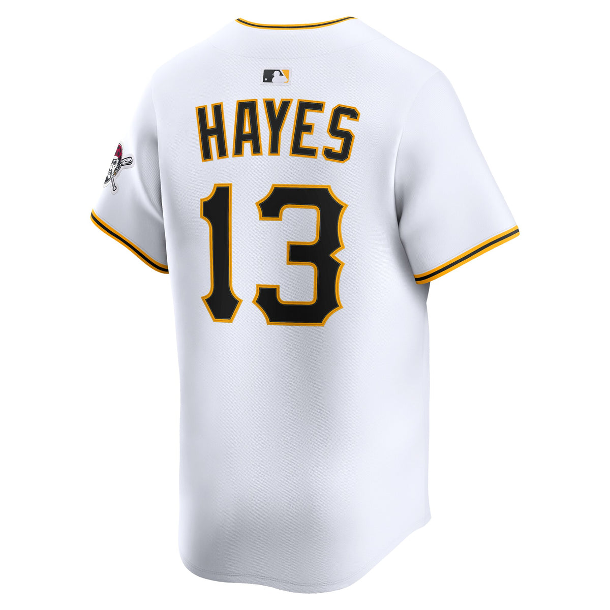 Pittsburgh Pirates Ke'Bryan Hayes White Home Limited Player Jersey