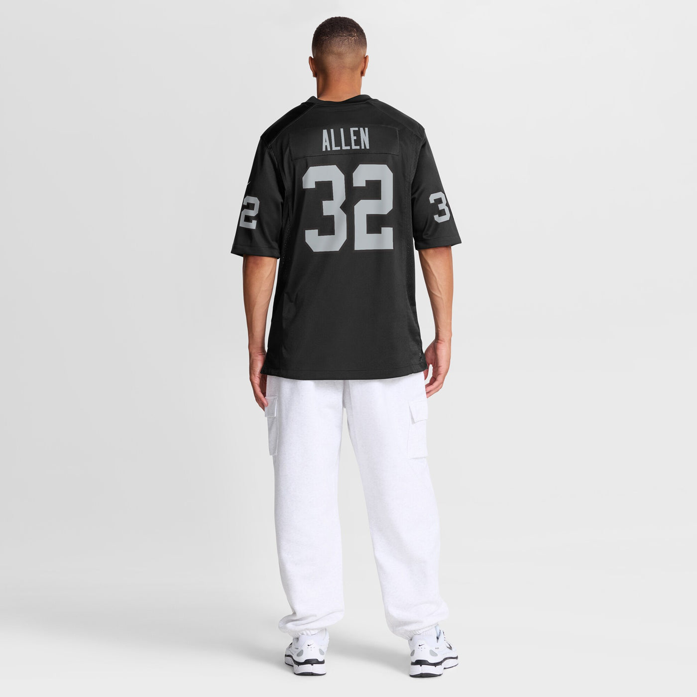 Las Vegas Raiders Marcus Allen Nike Black Game Retired Player Jersey