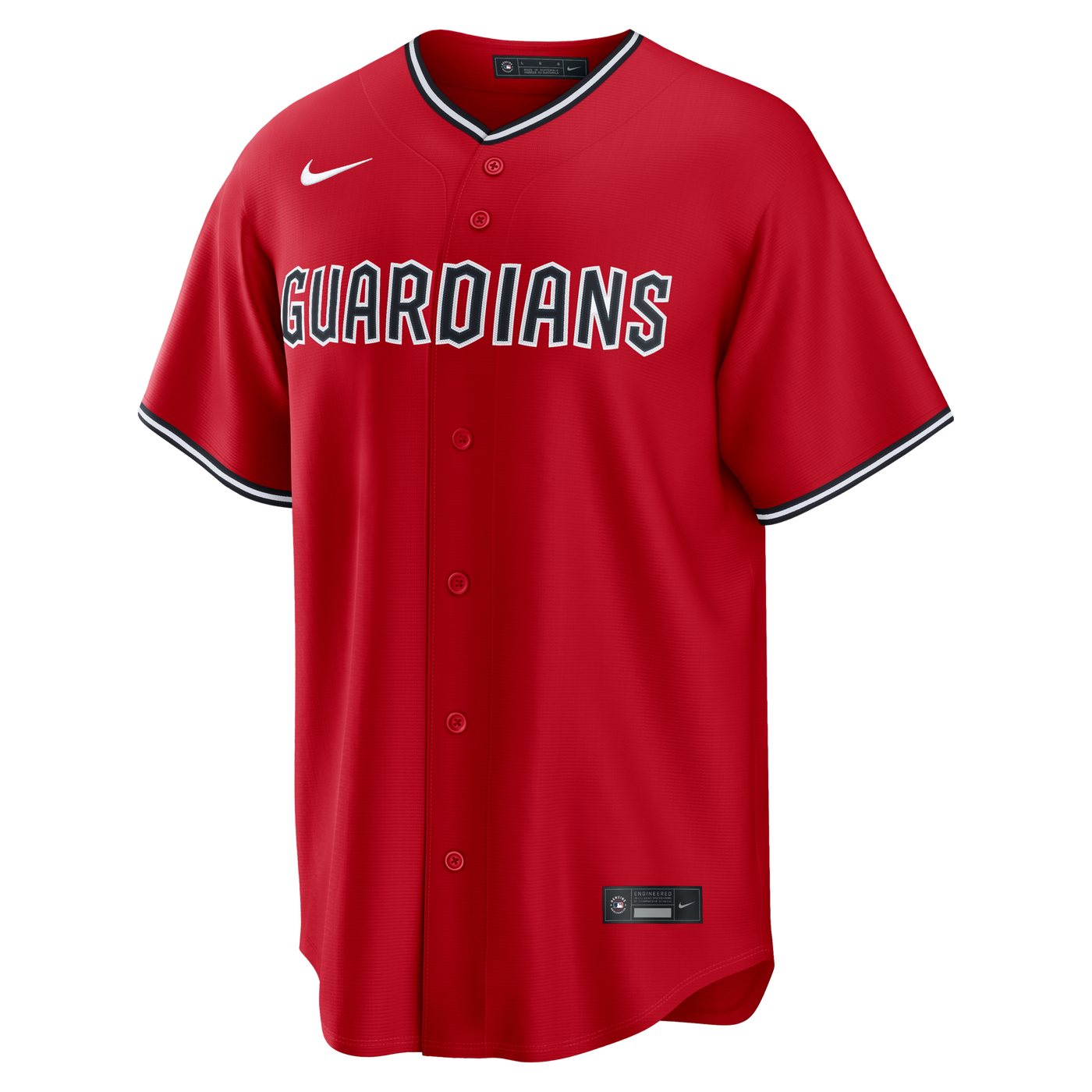 Cleveland Guardians Travis Bazzana Nike Red Alternate Replica Jersey