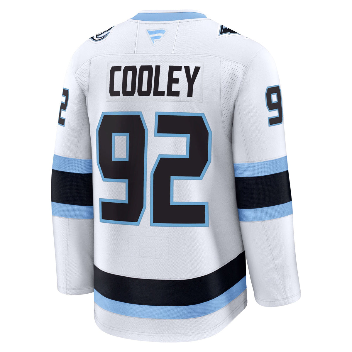 Utah Mammoth Logan Cooley Fanatics White Away Premium Player Jersey
