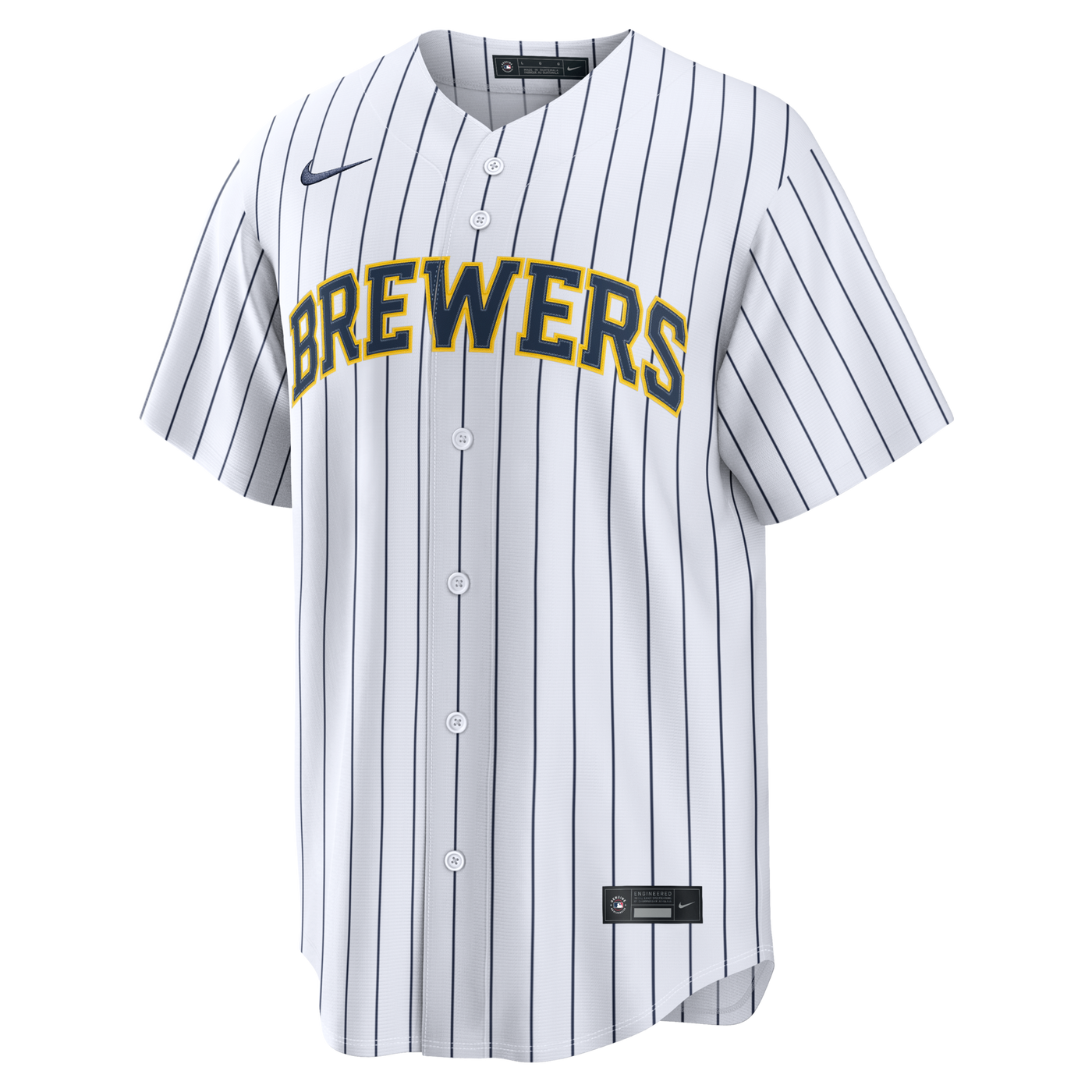 Milwaukee Brewers Christian Yelich Nike White Alternate Replica Jersey