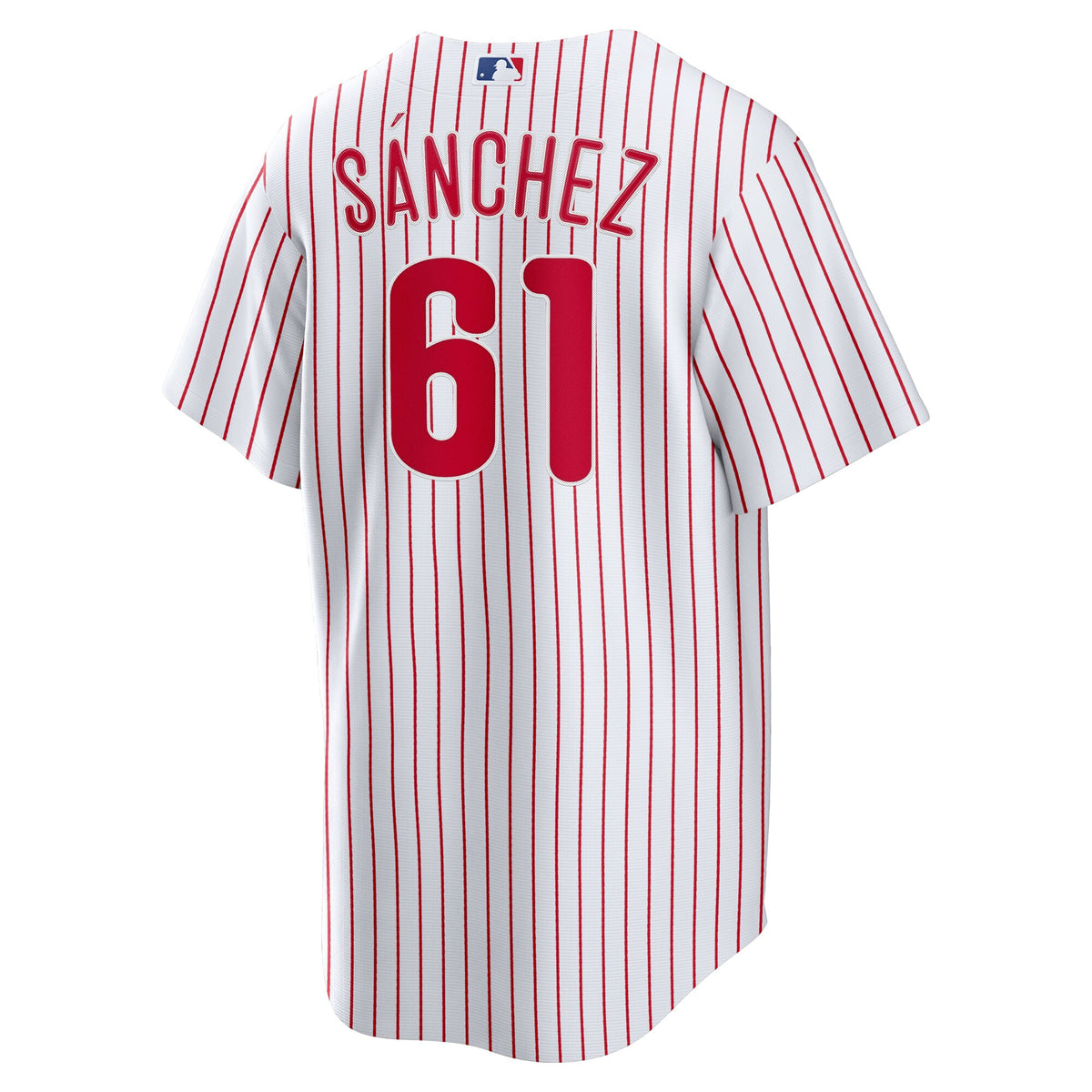 Philadelphia Phillies Cristopher Sanchez White Home Replica Jersey