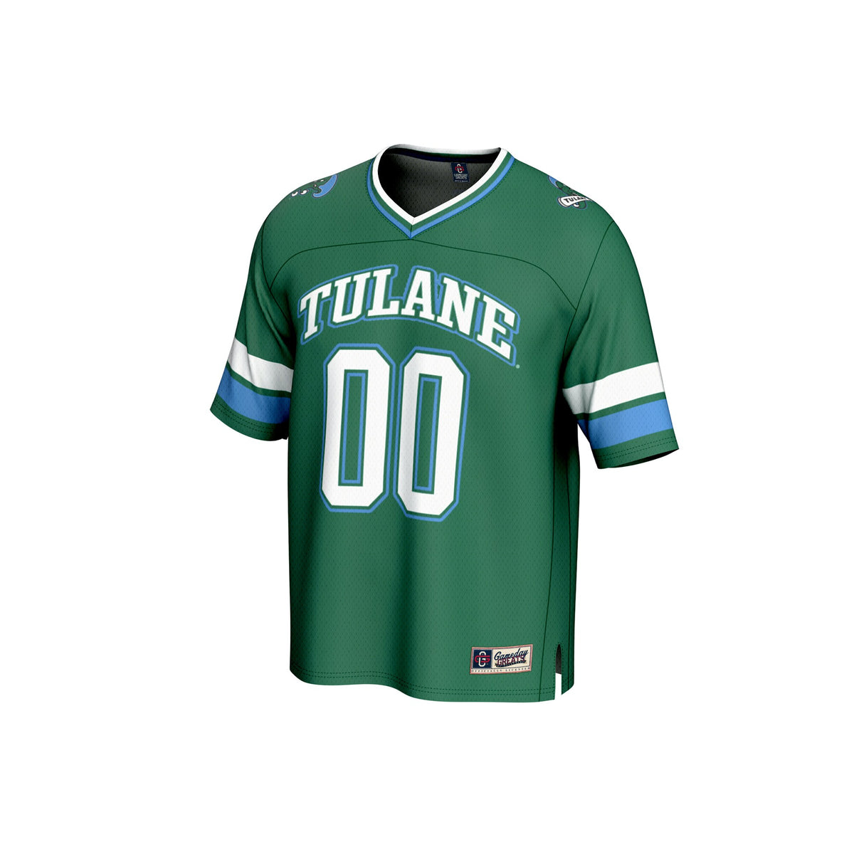 Tulane Green Wave GameDay Greats NIL Pick-A-Player Football Fashion Jersey - Green