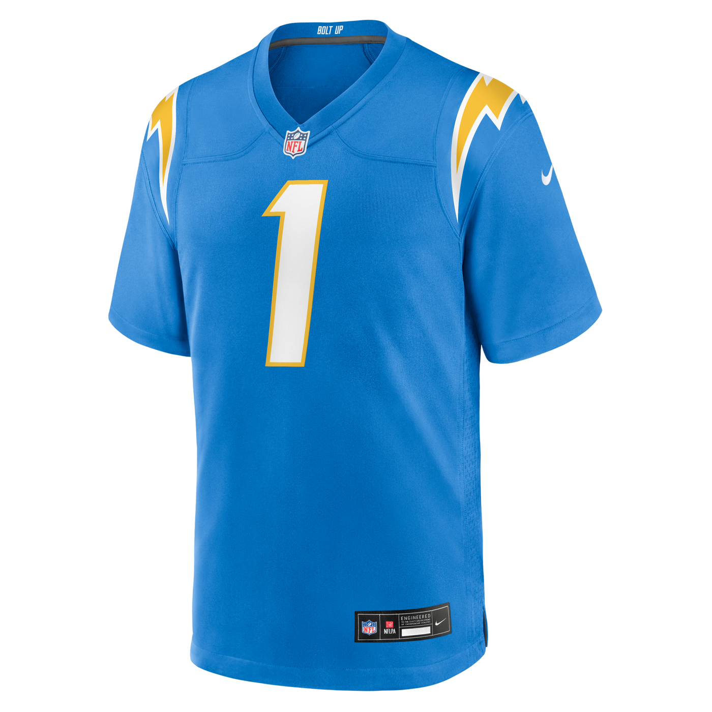 Los Angeles Chargers Akheem Mesidor Nike Powder Blue 2026 NFL Draft First Round Pick No. 22 Team Game Jersey