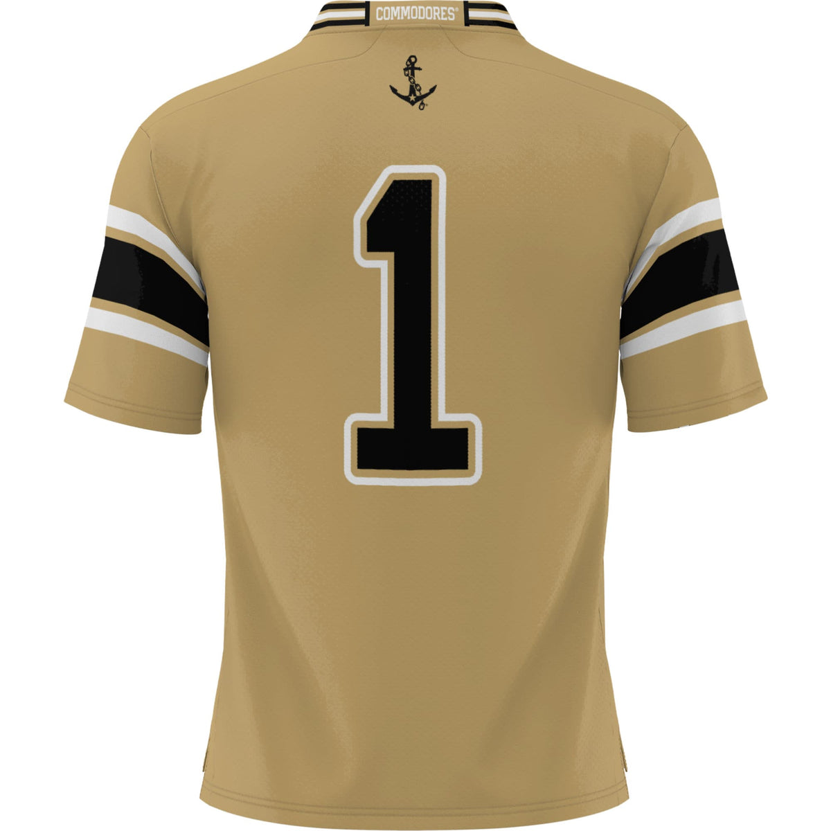 #1 Vanderbilt Commodores GameDay Greats Football Jersey - Gold