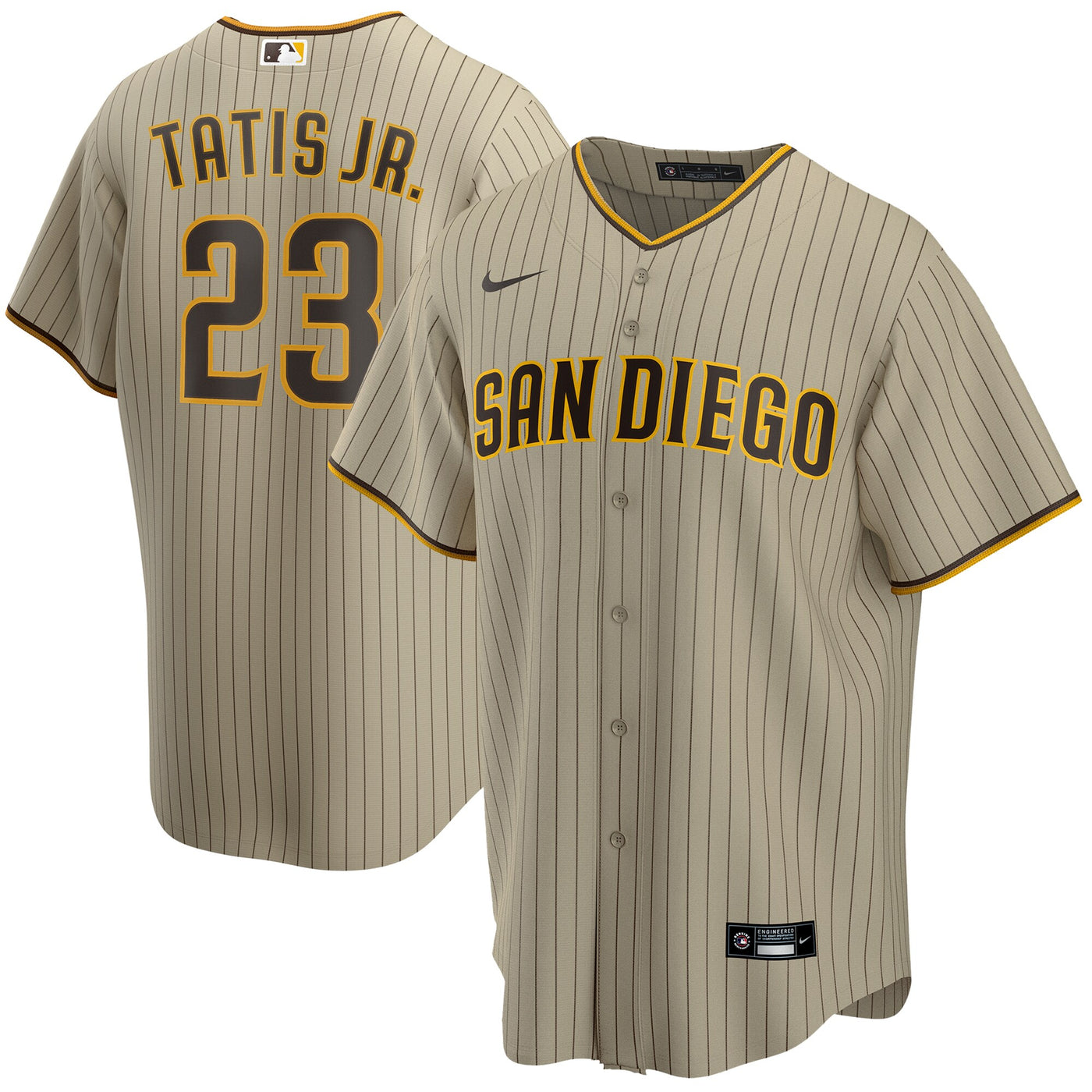 San Diego Padres Fernando Tatis Jr. Nike Tan Alternate Replica Player Jersey