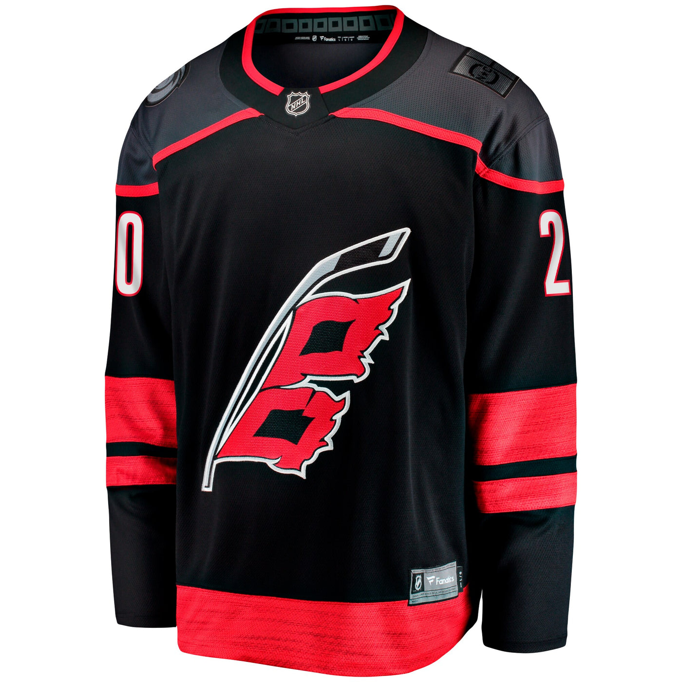 Carolina Hurricanes Sebastian Aho Fanatics Black Home Breakaway Jersey