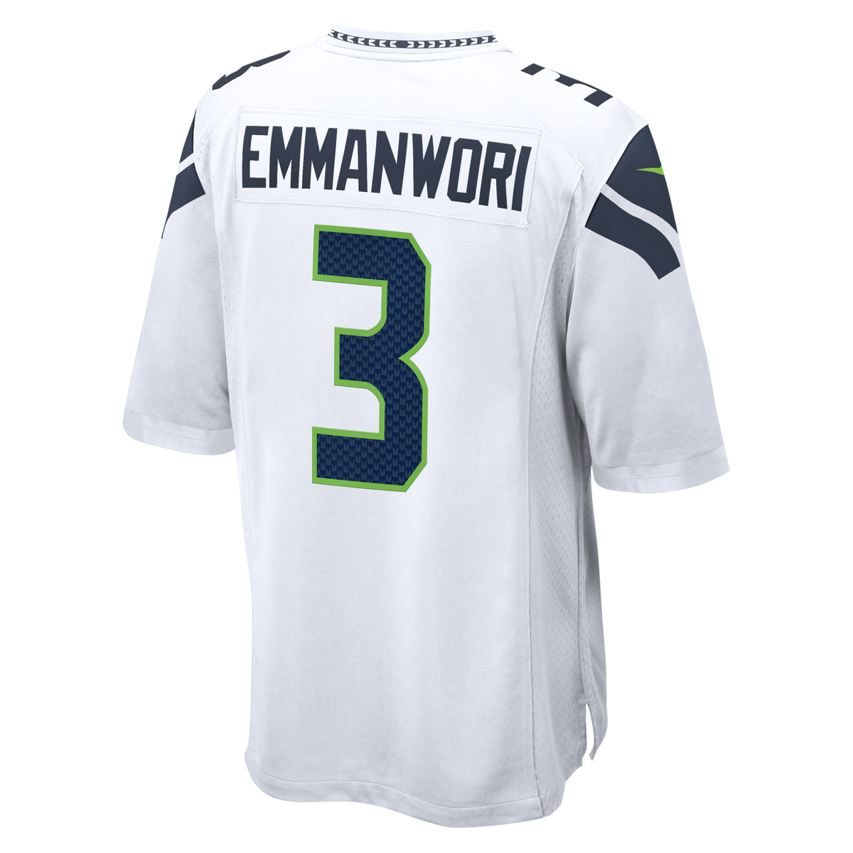 Seattle Seahawks Nick Emmanwori White Game Jersey