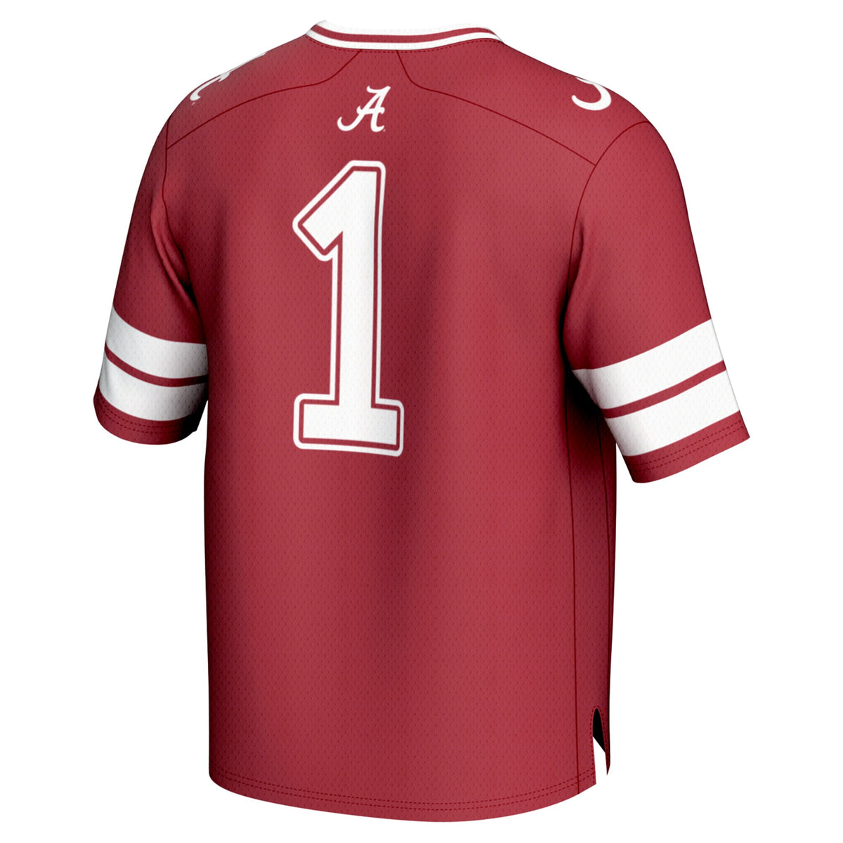 #1 Alabama Crimson Tide GameDay Greats Lightweight Collegiate Football Fashion Jersey - Crimson