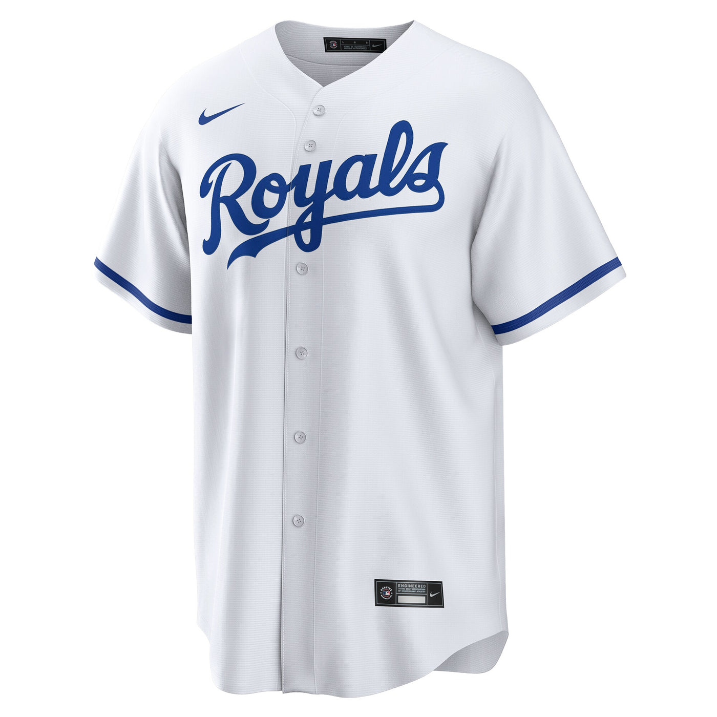 Kansas City Royals Nike White Replica Custom Jersey