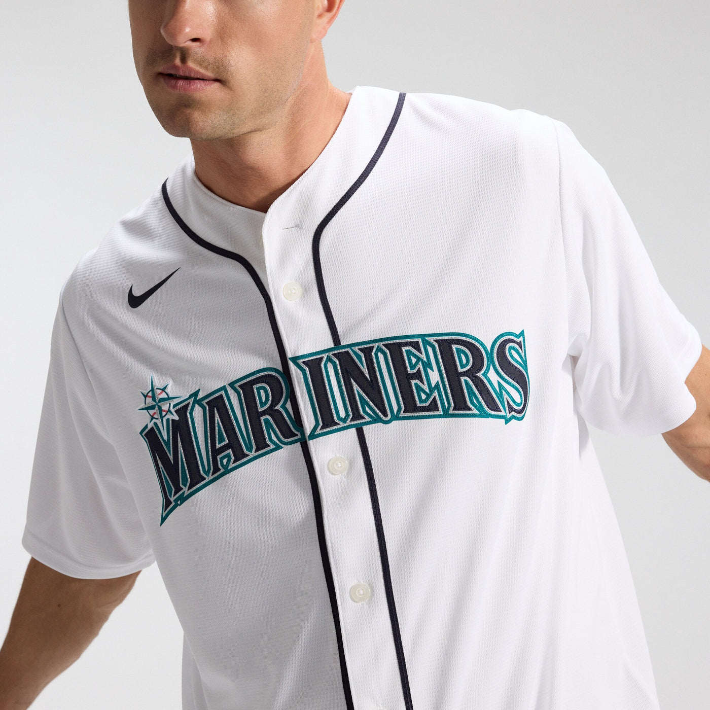 Seattle Mariners Luis Castillo Nike White Home Replica Jersey