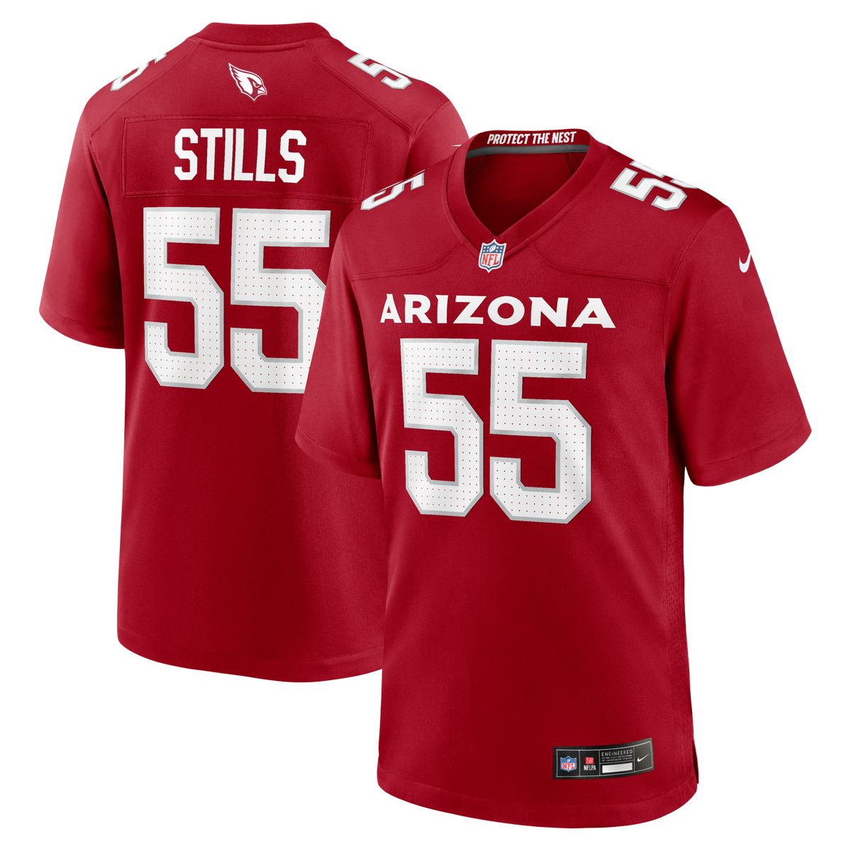 Arizona Cardinals Dante Stills Cardinal Team Game Jersey