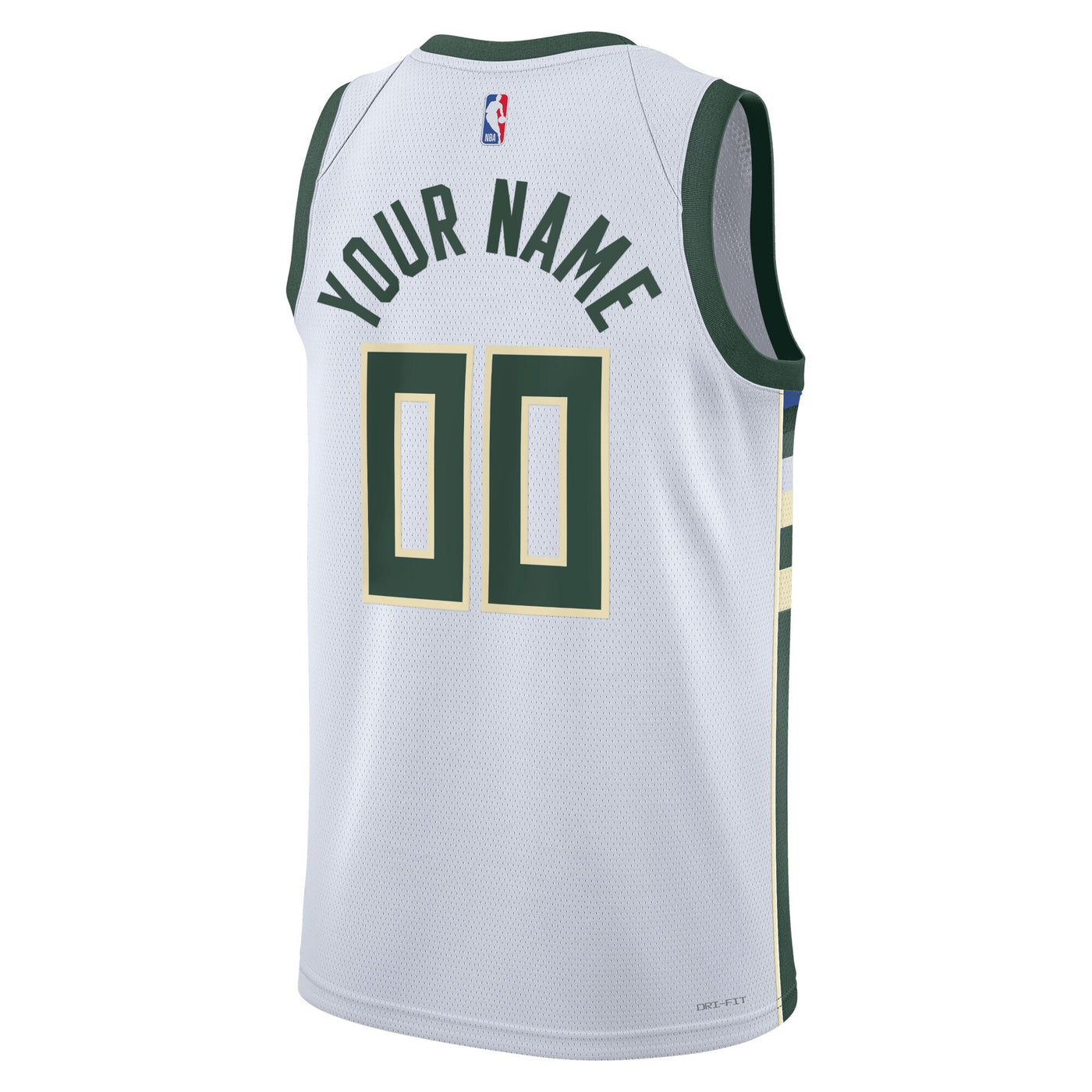 Milwaukee Bucks Nike Association Swingman Jersey - Custom