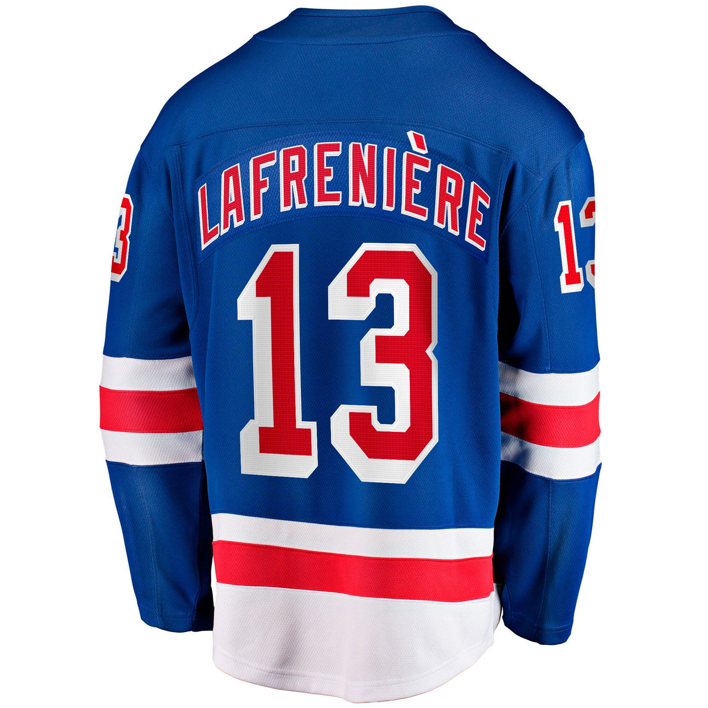 New York Rangers Alexis Lafreniere Fanatics Blue Home Breakaway Jersey