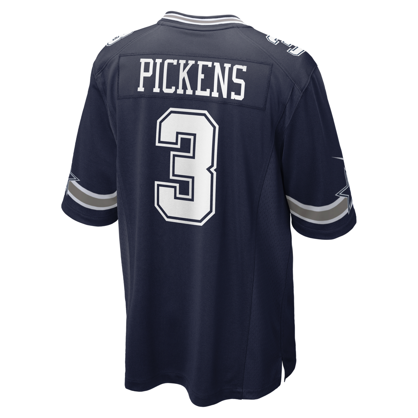 Dallas Cowboys George Pickens Nike Navy Game Jersey