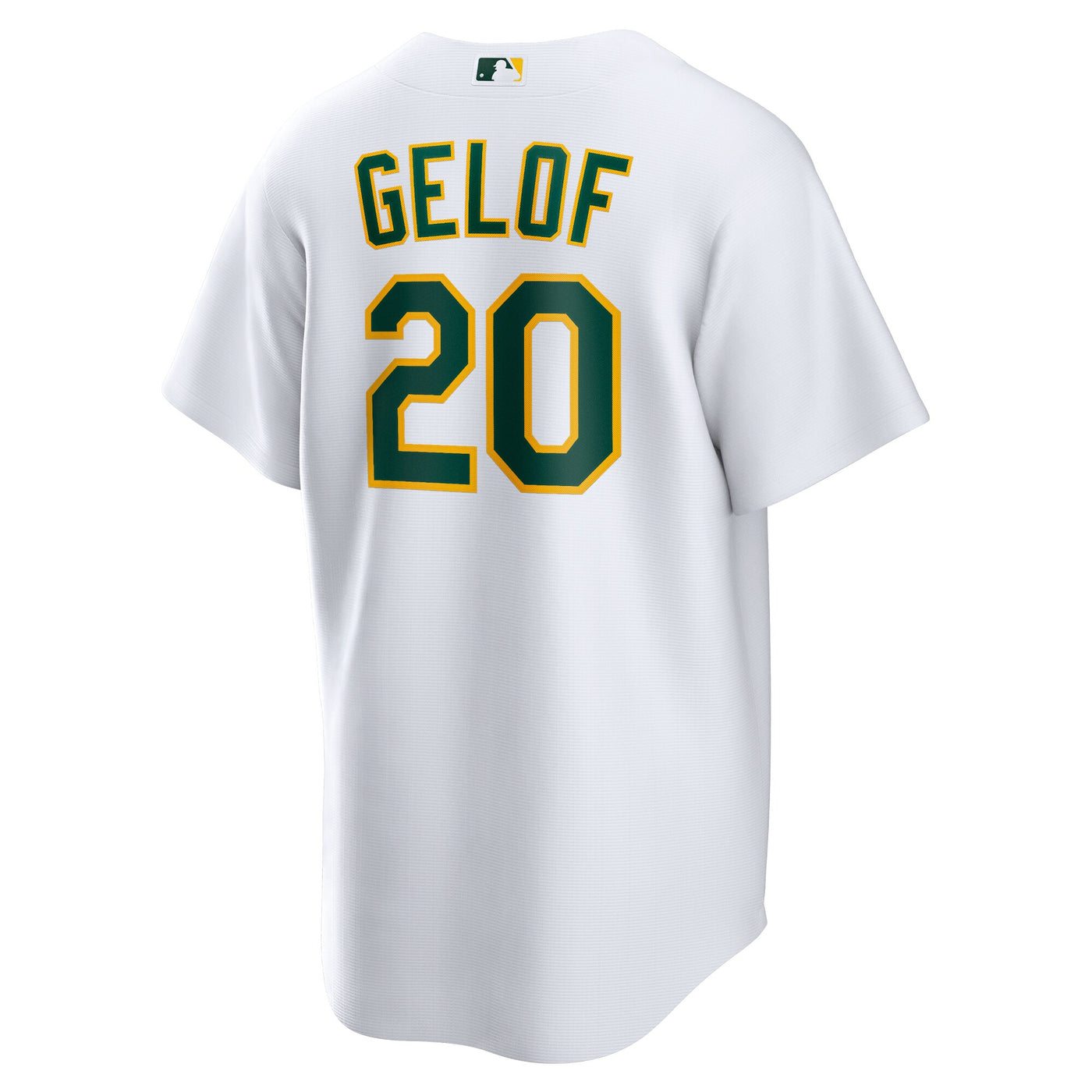 Athletics Zack Gelof Nike White Home Replica Jersey