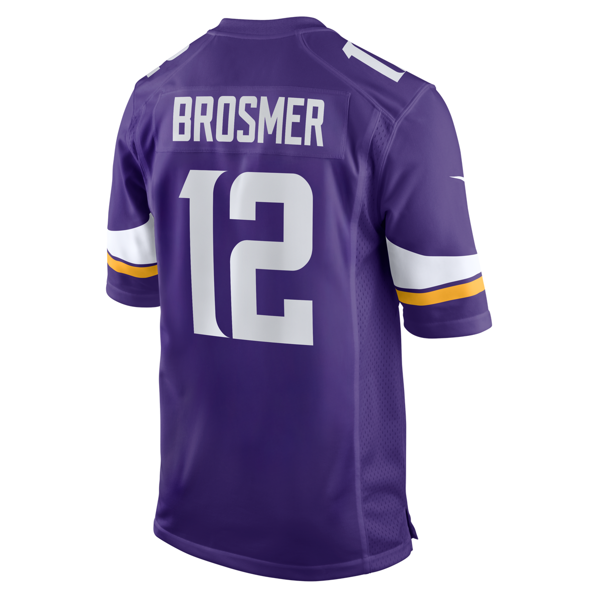Minnesota Vikings Max Brosmer Purple Team Game Jersey