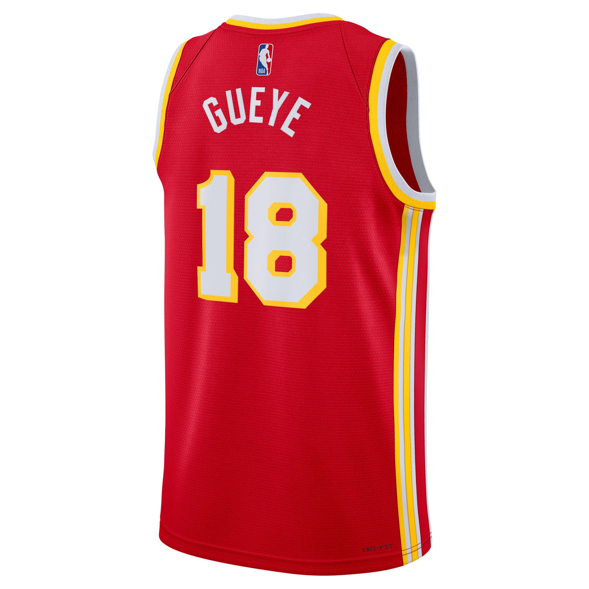 Atlanta Hawks Icon Edition Swingman Jersey - Red - Mouhamed Gueye -