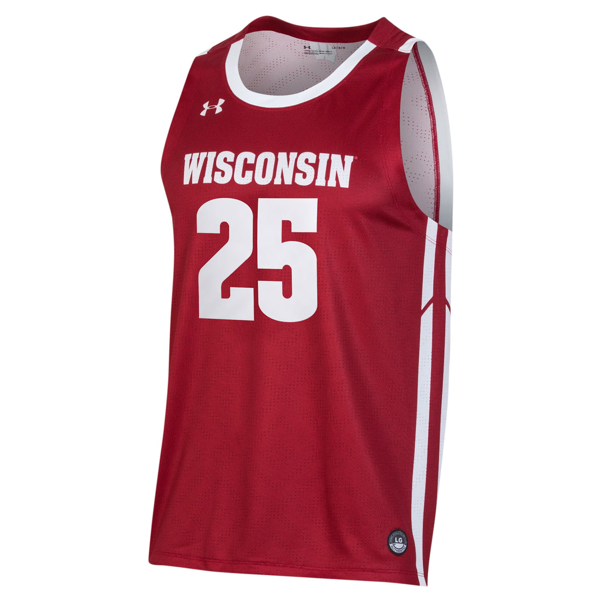 John Blackwell Wisconsin Badgers Under Armour Replica Basketball Jersey - Red